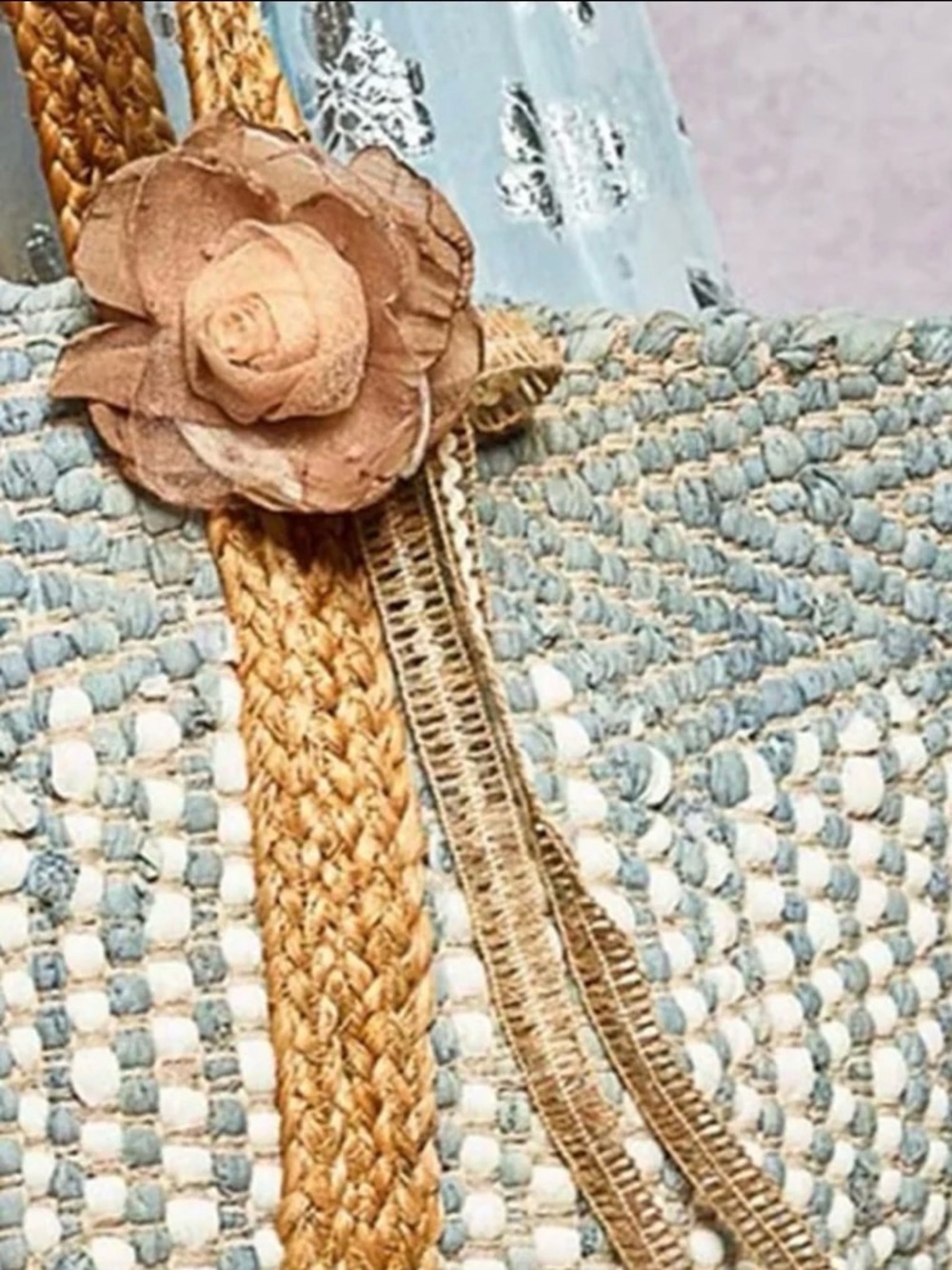 POL Multi-Wear Rose Ribbon Belt - Picture 3 of 3